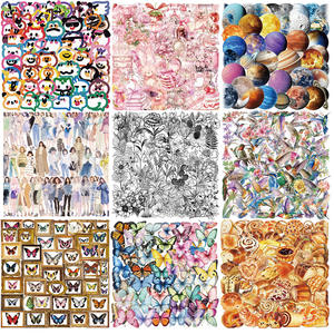 Autocollants Thème Variés en Gros : Oiseaux, Papillons, Noël, Mer, Fille, Sourire, <span class=keywords><strong>Fleurs</strong></span>, Chat, Alimentation, Poisson, Nature, DIY, Autocollants pour Agendas - Product Image 1