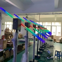 360 °   Tube vidéo à pixels LED, lumière cinétique rotative à vitesse variable infinie pour scène de boîte de nuit