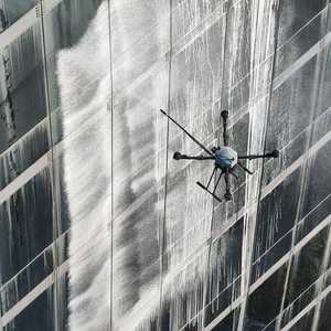 JIUSI D15R Dron de Limpieza a Presión para Edificios, Solución Inteligente de Nivel Experto para Limpieza de Paneles Solares, Fachadas y Ventanas - Product Image 6