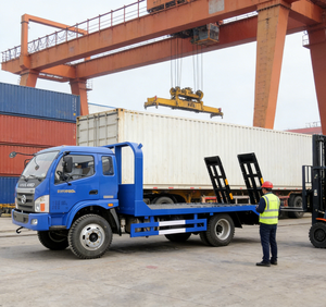 Meilleure Qualité Nouveaux Camions de Remorquage Manuels Diesel à Plateau, Dépanneuses et Secours Routiers, Capacité de Remorquage 3-5 Tonnes, EURO 4, AOMAN-108 4x2 LHD/RHD - Product Image 5