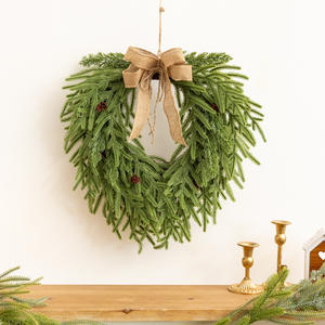 Guirnalda Artificial de Norfolk al por Mayor para Camino de Mesa, Hojas de Pino de Polietileno Suave, Enredadera Artificial, Guirnalda de <span class=keywords><strong>Araucaria</strong></span> Navideña - Product Image 3