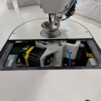 Machine à coudre informatisée intelligente DS-360 1300*900 CE avec tête rotative, vente chaude