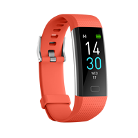 Montre connectée S5, étanche IP68, bracelet de fitness sportif, suivi du sommeil et de la fréquence cardiaque, écran tactile carré pour iOS et Android