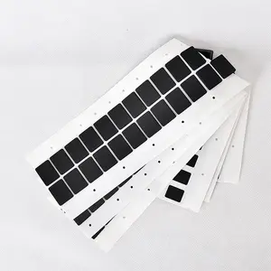 Yeejyun umweltfreundliche geruchsfreie produkte und silikonkautschukdichtung runde schwarze pads universelle anti-vibrations-fußpads
