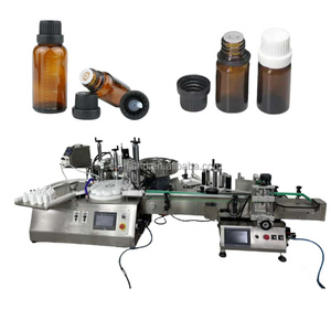 Gran oferta de máquinas automáticas de llenado y tapado de escritorio para pequeñas empresas, detergente líquido, botella de aceite esencial, Perfume - Product Image 1