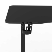 Bureau ergonomique 2SR2C-A pour joueurs Table d'ordinateur électrique en métal réglable en hauteur et extensible pour bureau à domicile