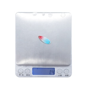 Seasky 1.5g 2.5cm Micro cá hồi khu vực câu cá muỗng kim loại thu hút quay Brass cứng thu hút - Product Image 3