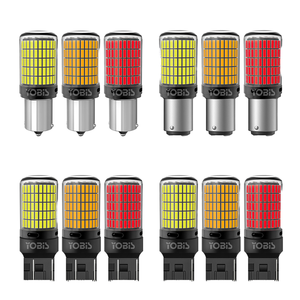 ไฟเลี้ยว LED รุ่นใหม่ A80 T20 1156 1157 3014 144SMD ป้องกันไฟแจ้งเตือนความผิดพลาด Canbus 12-24V ไฟตัดหมอกสำหรับ Audi A5 รับประกัน 1 ปี - Product Image 1