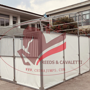 가벼운 의무 휴대용 말 농장 및 말 클럽 사용을 위한 안정적인 경제적 모듈 형 대피소 - Product Image 1