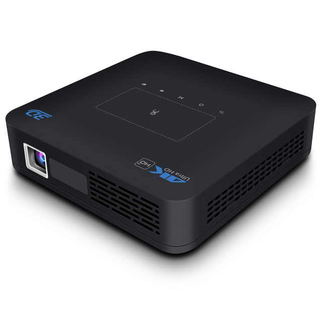2022 P15 DLP Smart Projector 3D Home Theater 4K Video Private Pocket Cinema Android 9.0