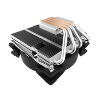 Pour Pccooler 120mm CPU ventilateur de refroidissement par Air processeur en aluminium refroidisseur radiateur pour boîtier d'ordinateur Compatible Intel LGA775/1155/1151 AM
