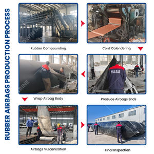 经ISO 14409认证的定制多层耐用船用橡胶船舶下水着陆气囊 - Product Image 6