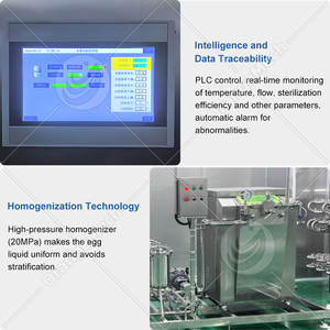 Máquina Homogeneizadora y Pasteurizadora de Huevos ORME, Línea Automática de Procesamiento de Huevo Líquido Pasteurizado - Product Image 4