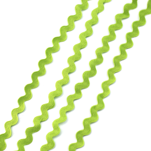 ริบบิ้นลายซิกแซกประดับด้วยผ้าลูกไม้หลากสีขนาด8มม. สำหรับแต่งกระเป๋าชุดเดรสมีให้เลือก DIY-31สี - Product Image 6