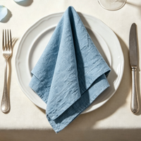 Serviettes en tissu personnalisées réutilisables pour dîners et événements