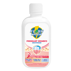 فلاش ووتر 248 مل: غسول فم للعناية بالحوامل لعلاج رائحة الفم الكريهة، غسول فم منعش يدوم طويلاً - Product Image 3