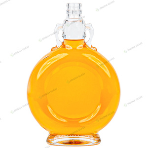 Conception personnalisée élégante 250ml 500ml 750ml 1000ml Bouteille de spiritueux en verre de style classique européen pour la vodka <span class=keywords><strong>Cognac</strong></span> <span class=keywords><strong>Liqueur</strong></span> - Product Image 4