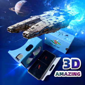แว่นตา <span class=keywords><strong>VR</strong></span> 2.0 Google Cardboard คุณภาพสูงแบบขายส่ง แว่นตาเสมือนจริง 3 มิติ สำหรับดูหนัง 3 มิติ - Product Image 4