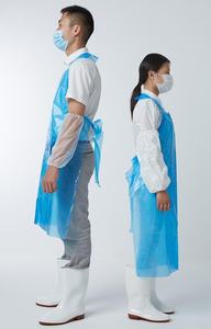 Medical <b>Plastic</b> Transparent Disposable <b>Apron</b> - Product Image 4
