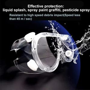 Vendita calda trasparente antigraffio per occhiali di sicurezza <span class=keywords><strong>UVEX</strong></span> lenti trasparenti da lavoro occhiali di sicurezza alta protezione per gli occhi spruzzi - Product Image 4