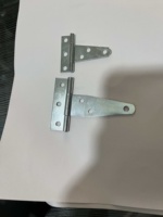 Charnière en T personnalisée galvanisée par poudrage, durable, pour portes d'armoires et portails, antirouille, quincaillerie de meubles