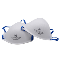 Masque en coton certifié XPRO EN149 réutilisable jetable demi-visage équipement de protection individuelle pollution de l'air respirateur anti-poussière