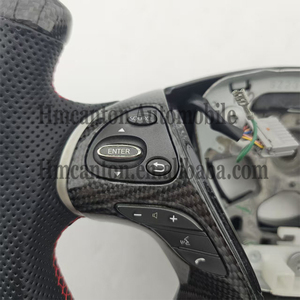 Most Popular Perforated Leather Carbon Fiber Steering <b>Wheel</b> for Infiniti QX60 Q70L QX50 Q70 Car Steering <b>Wheel</b> - Product Image 4