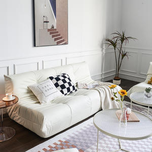 Sofá convertible cuadrado Caterpillar Trio relleno de espuma para sala de estar, estilo nórdico, sofá relajante para adultos - Product Image 3