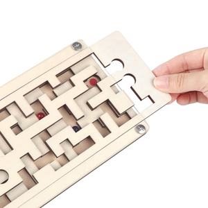 Rompecabezas <span class=keywords><strong>de</strong></span> <span class=keywords><strong>laberinto</strong></span> <span class=keywords><strong>de</strong></span> madera para niños, juguete educativo 3D <span class=keywords><strong>de</strong></span> alta calidad, <span class=keywords><strong>laberinto</strong></span> <span class=keywords><strong>de</strong></span> madera, juego <span class=keywords><strong>de</strong></span> pelota <span class=keywords><strong>de</strong></span> equilibrio - Product Image 3