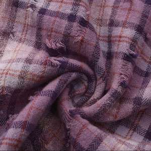 ロゴ オーバーサイズ ヘビーウェイト ストリートウェア OEM 高品質 チェック柄 ダメージ加工 カスタム ラインストーン メンズ コットン 長袖 フランネルシャツ - Product Image 5