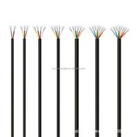 Gaine isolante haute température AFF FEP PFA 2x0.35mm 3x0.5mm 4x1mm 5x1.5mm Câble électrique 200 degrés pour système de four à micro-ondes
