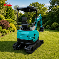 Mini-excavatrice hydraulique agricole EURO 5 la moins chère pour la vente en gros