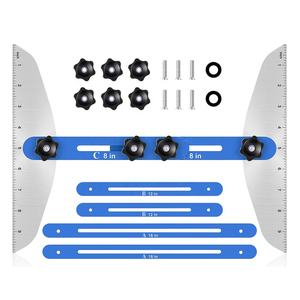 Outil de disposition de jauge d'étagère de gabarit de bande de roulement d'<span class=keywords><strong>escalier</strong></span> de travail du bois - Product Image 6