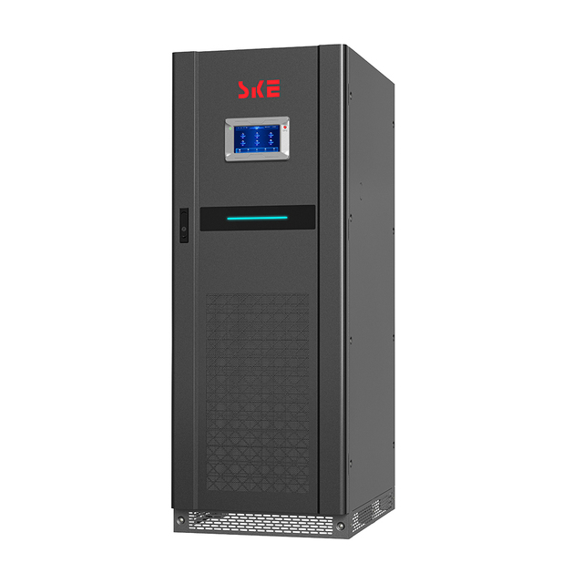 SKE Three Phase Industrial On-line UPS 120KVA 40~70Hz Pure Sine Wave Lithium Battery 380VAC Data Center Multi-Industry Use