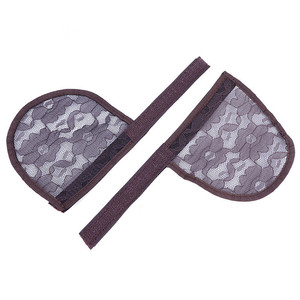 Red <span class=keywords><strong>para</strong></span> hacer Peluca de cola de caballo <span class=keywords><strong>para</strong></span> hacer Coleta, Color negro, Top, sin pegamento, con correa ajustable - Product Image 4