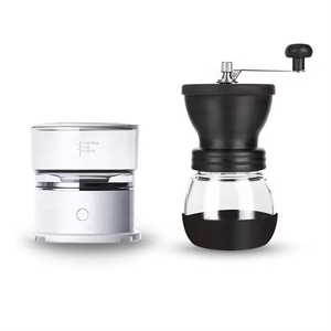 Cafetera Espresso Portátil Mini Semiautomática, a Batería, de Plástico, para el Hogar, Viajes, Auto y Exteriores - Product Image 1