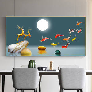 คริสตัลภาพวาดแอบสแตรกพอร์ซเลนตกแต่งทางเข้าแบบโมเดิร์นหรูหรา - Product Image 5