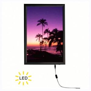 Wholesale Custom Slim <b>LED</b> 11x17 <b>Light</b> <b>Box</b> <b>Led</b> <b>Light</b> <b>Box</b> Aluminum <b>Led</b> Poster Frame Menu Board Advertising - Product Image 1