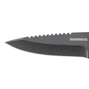 Shimano Portable Fishing <b>Knife</b> Folding <b>Knife</b> Ub-202X Stainless Steel Double Edged Serrated Blade Scaling <b>Knife</b> For Freshwater - Product Image 3