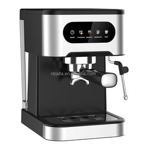 เครื่องชงกาแฟเอสเพรสโซ่และคาปูชิโน่แบบหยด ยี่ห้อ Aifa Home รุ่นอิตาเลียน ทำจากสแตนเลสสตีล กำลังไฟ 1350 วัตต์ สำหรับ<span class=keywords><strong>ร้าน</strong></span><span class=keywords><strong>กาแฟ</strong></span> แรงดัน 20 บาร์ - Product Image 1