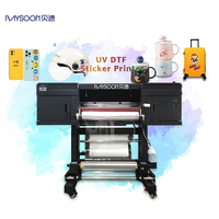 Mesin Cetak UV DTF 12 Inci (30cm) Double UV, Kondisi Baru, Garansi 1 Tahun, Imprimante Dtf Uv Printer