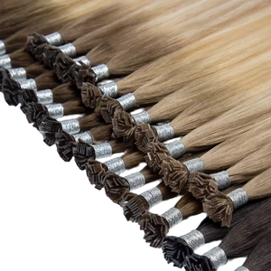 生发批发双拉伸生俄罗斯生角质层雷米头发角蛋白U平I尖人发延伸 - Product Image 2