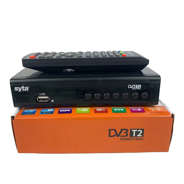 Free to Air 168mm FHD TV Decoder GX6701 H.264 Digital Converter Box with Quad Core Processor for ATSC ISDB-T