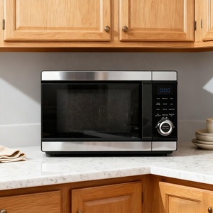 Four à <span class=keywords><strong>micro</strong></span>-<span class=keywords><strong>ondes</strong></span> électrique intelligent combiné avec friteuse à air et grill, capacité de 28 L, prix de gros, en vente - Product Image 1