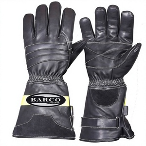 Gants de pompier personnalisés de haute qualité, fabriqués en cuir véritable à 100 %, ignifuges, respirants, écologiques, utilisables en toutes saisons pour hommes - Product Image 4