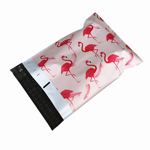 Print Plastic Biodegradable Postage Courier Clothing Packaging Handle Mailing Express Shipping Custom Mailing Poly Mailer Bag