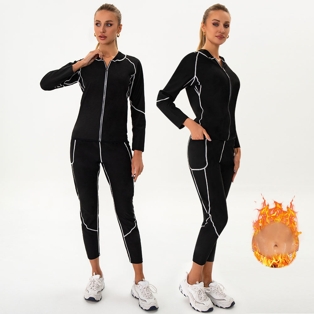 Shredskinz Sauna Suit KEBILI Sauna Suit Full Zip Or Top For Women