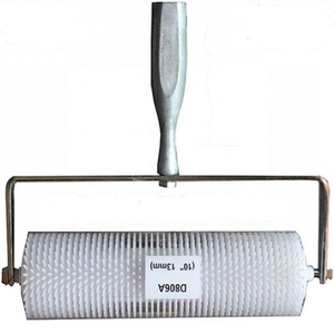 Outil de plancher 10 '13mm poignée en <span class=keywords><strong>aluminium</strong></span> brosse à peinture et rouleau à pointes époxy - Product Image 1