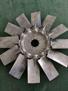 Aspas de Ventilador Axiales Ajustables de Aleación de Aluminio, Ángulo de Aspas Ajustable, 8, 9, 10, 14 Aspas, Ventilador Industrial de Secado a Prueba de Explosiones - Product Image 3