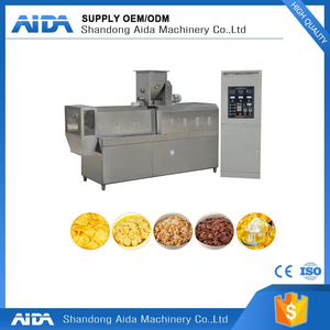 Dây chuyền sản xuất ngũ cốc ăn liền dạng xốp & ngũ cốc ăn sáng Máy ép đùn sản xuất đồ ăn nhẹ dạng xốp từ ngô - Product Image 4